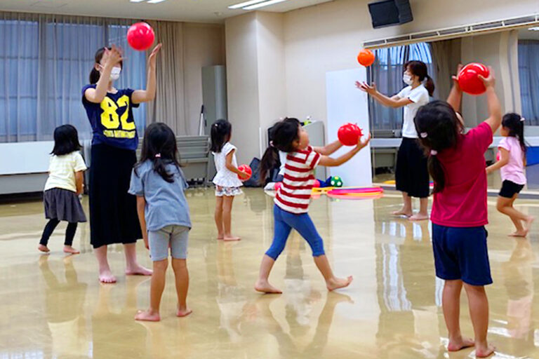 11 幼児新体操教室【リズム新体操】 愛知県日進市のにっしんスポーツクラブ